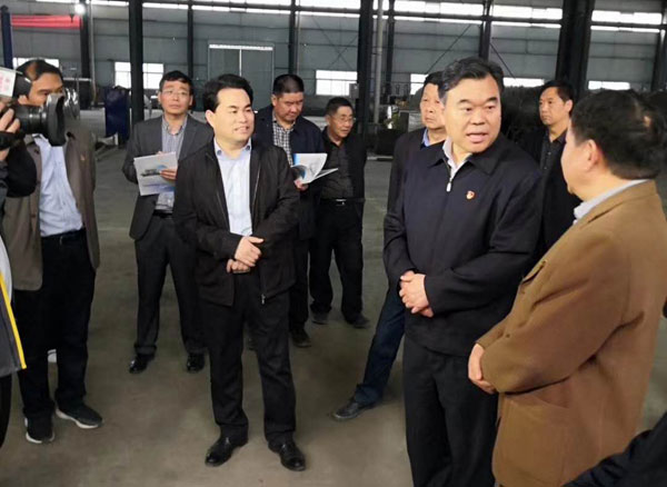 周口市市委劉繼標書記蒞臨我公司考察、指導工作